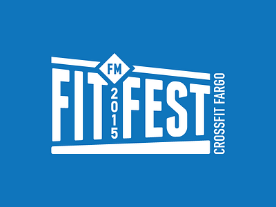 FM Fit Fest branding competition crossfit fargo gym gymnastics logo oly olympic lifting sport