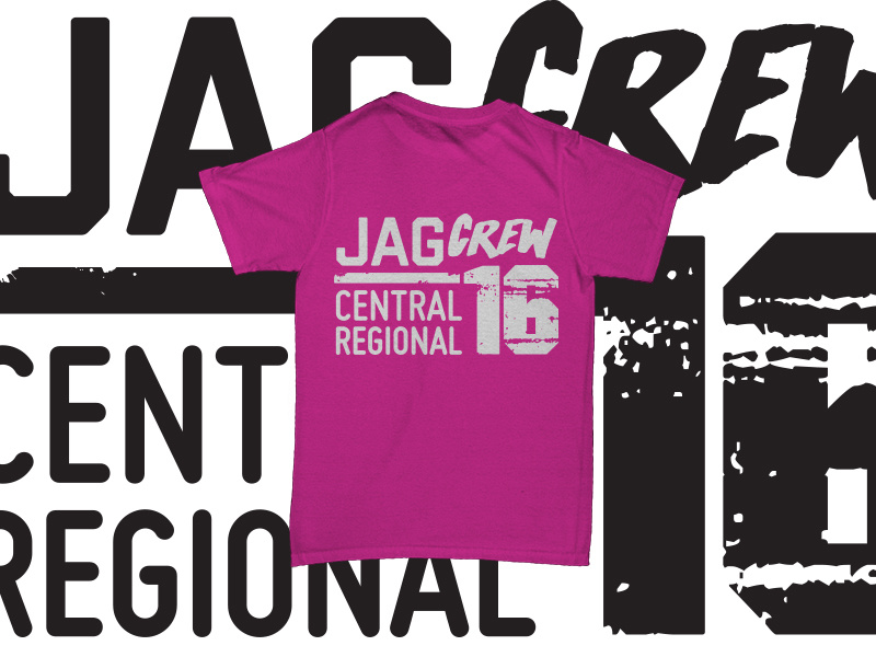 JAG Crew Shirt crossfit fargo fargo distressed 2016 regionals crossfit tshirt