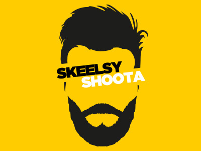 My YouTube alter ego - SkeelsyShoota beard gaming silhouette skeelsyshoota youtube