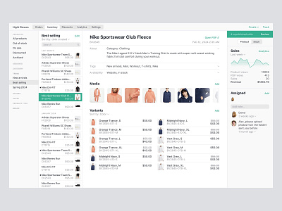 FoxCommerce • Product details page