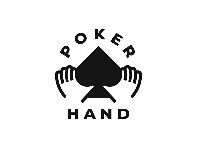 PokerHand cards logo design logodesign logos logotype negative space negativespace poker spades