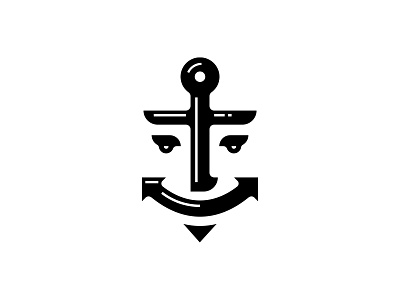 SailorMan anchor anchor logo emblem logo logo design logodesign logos logotype sailor symbol