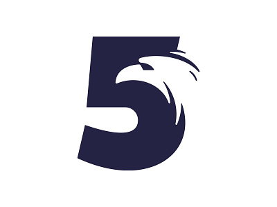 5 Eagle logo