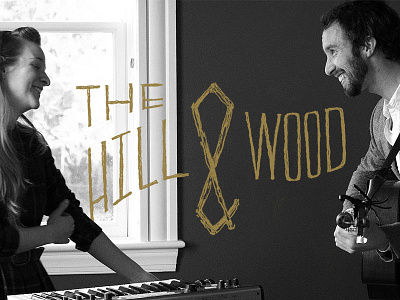 The Hill & Wood lettering