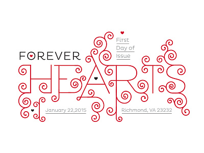 Forever Hearts Type