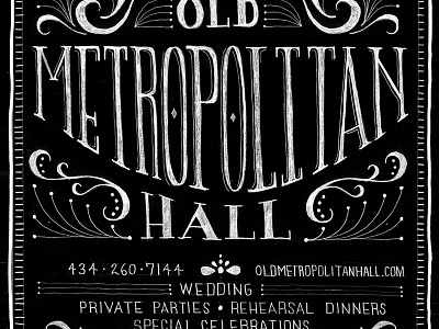 Old Metropolitan Hall - Concept Sketch