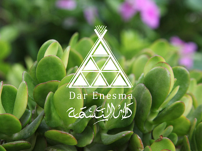 Dar Enesma arabic branding design graphic identity logo script tunisia