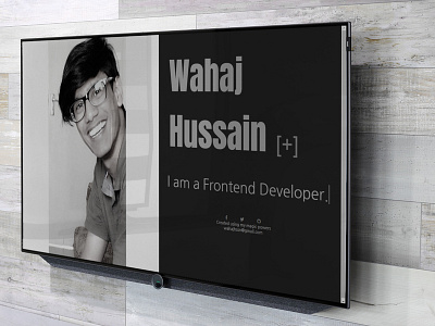 Portfolio design mockup portfolio website