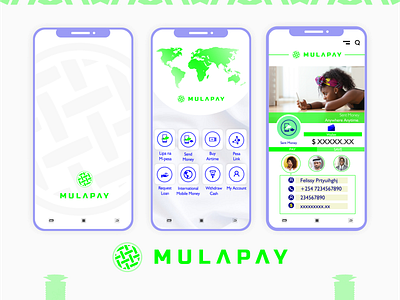 Mulapay UI/UX app design ui ux