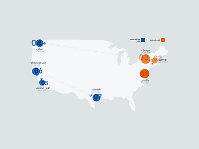 usa map infographic map