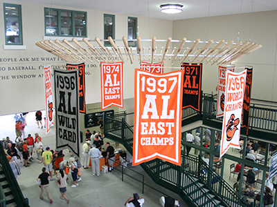 Ed Smith Stadium - Championship Banners