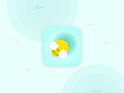 Daily UI. 005 - App Icon adobexd app bee branding concept dailyui design icon logo ui user experience user interface user interface design ux