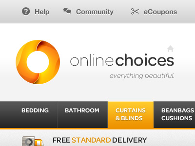 Homepage Revamp onlinechoices redesign