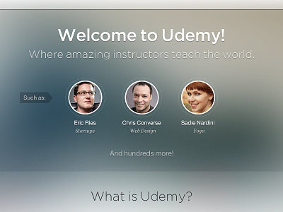 What is Udemy? about page avatar blurred circle instructors landing udemy v3