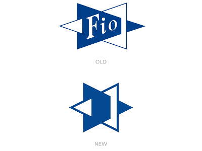 FIO BANK LOGO REDESIGN arrows bank logo banking blue brand czech bank design logo logo arrows logo bank logo brand logo branding logo finance logo star logotype simple star vector white yellow