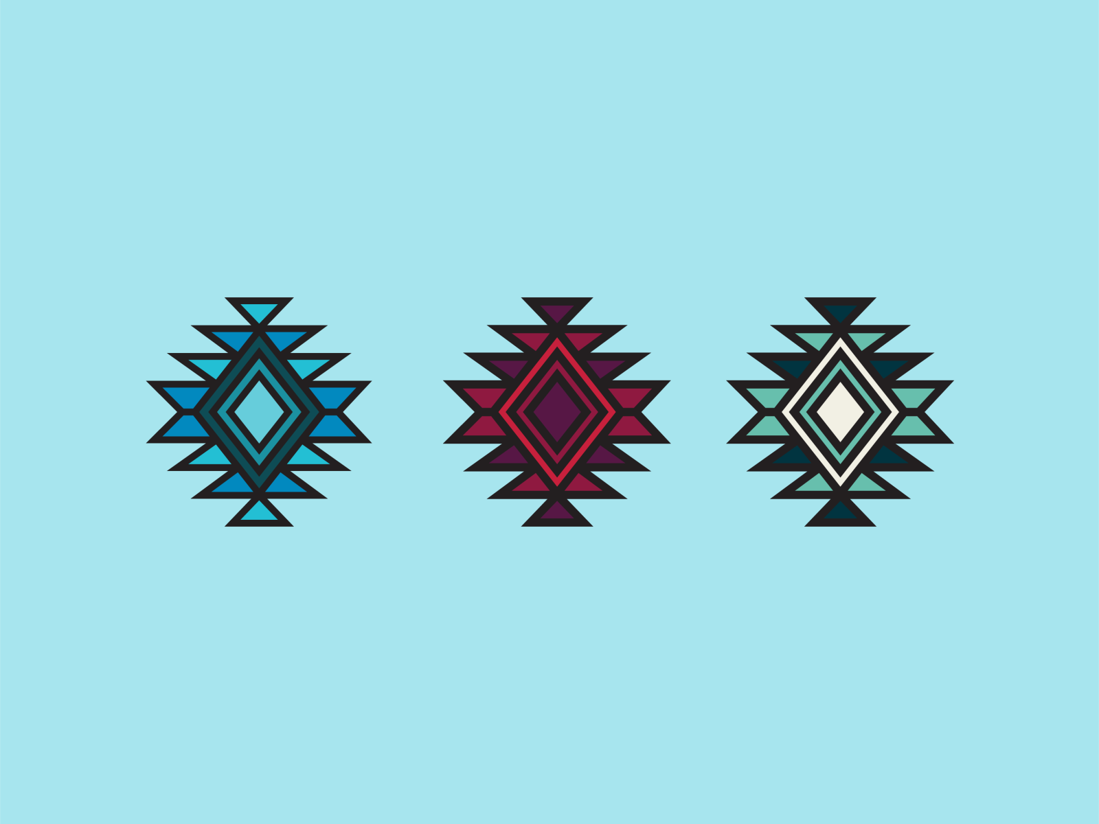 Aztec Pattern by Turner Jackson on Dribbble