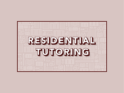 Residential Tutoring art books design education icon icon design icondesign icons iconset pencil school study studying tutoring tutors