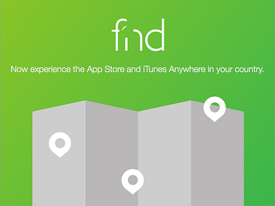 fnd International Promotion app country flat itunes logo map