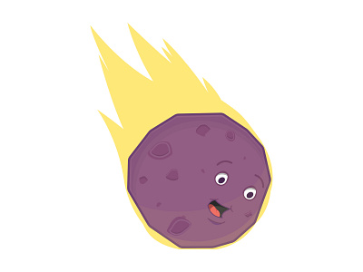 WIP - Liquid Fire character design ember fire github illustration mascot meteor open source open source branding software space vector