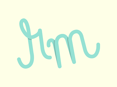 RM Personal Identity brand identity illustration logo mark monogram