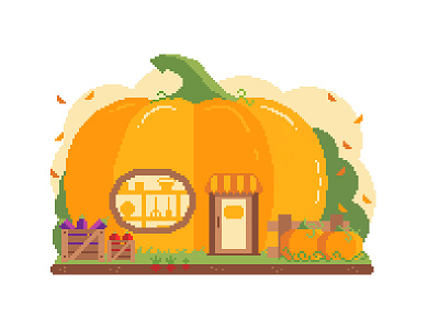 🎃 Pixel Pumpkin Shop 🍂