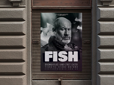 Fish creative design designer dweet design europe fish flyer poster poster design