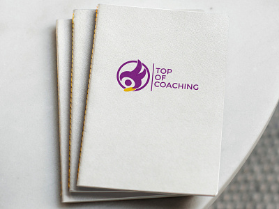 Top of Coaching brand branding coach creative design dweet design europe logo toc top of coaching