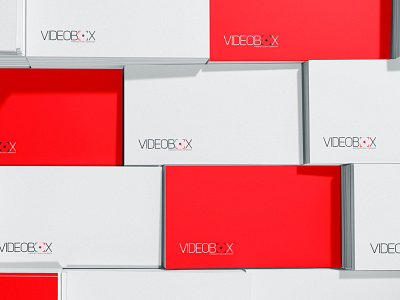 VideoBox brand branding company creative design designer dweet design europe identity logo production uk video videobox