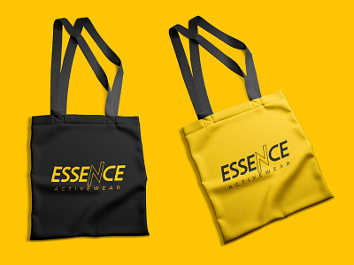 Essence activewear brand dweet design essence illustrator logo photoshop