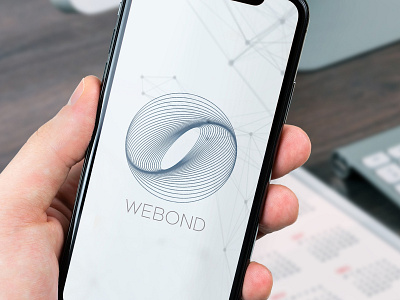 WEBOND app branding creative dating design designer dweet design europe logo los angeles usa webond