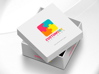 Custom Box brand branding corporate creative design dweet design europe gift identity logo riga shop swag uk