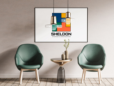 Sheldon Storage & Organization agency brand branding creative logo organisation sheldon storage