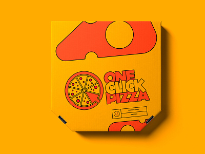 One Click Pizza brand branding creative design designer dweet design europe great britain identity logo london pizza swansea uk united kingdom
