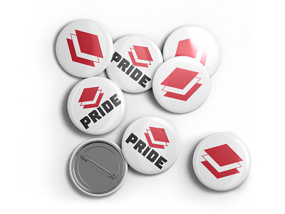 Pride brand branding club creative design designer dweet design europe identity latvia logo pride private