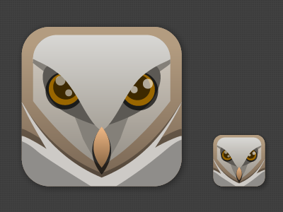 iOS Owl icon ios ipad iphone