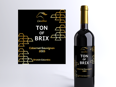 Ton Of Brix Wine Label