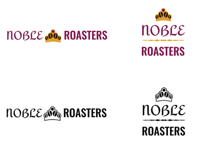 Noble Roasters Logo Concept design illustrator logo logo design logo design concept