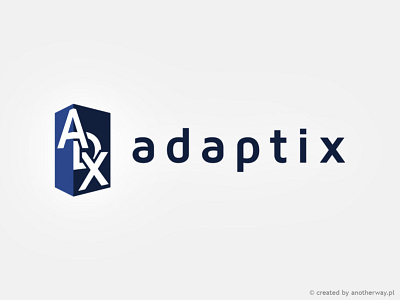 Adaptix 1/8 branding logo visualidentification
