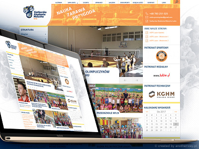 Sam 4/5 children fun learning logo poster school volleyball webdesign website