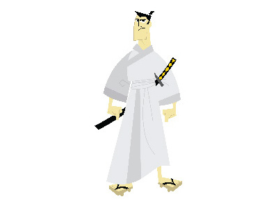 He's Back!! Part 1 fanart illustration jack samurai vector