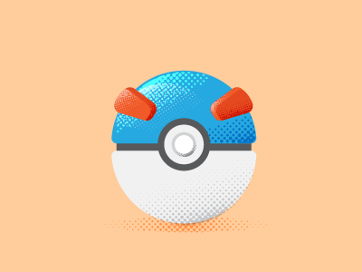 The Greatball art design graphic illustration nerd pokeball pokemon vector