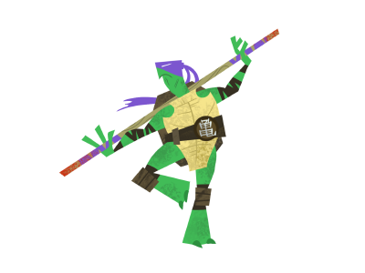 Donnie art cartoon donatello illustration ninja turtles