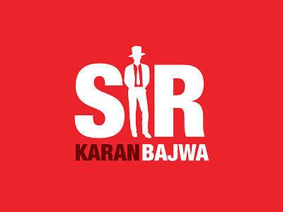 Sir Karan Bajwa Logo bestlogos dribbble logodesign logodesigns popular red shotoftheday sirlogo