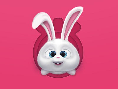 Rabbit a rabbit icon realistic icons