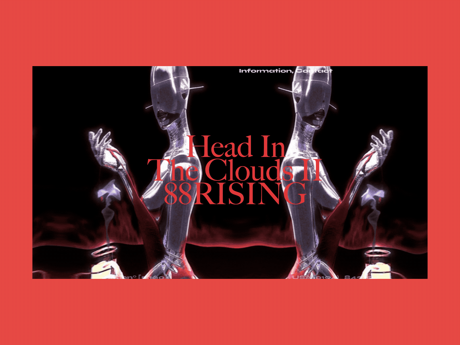 002 - Head In The Clouds II animation design typography ui web website