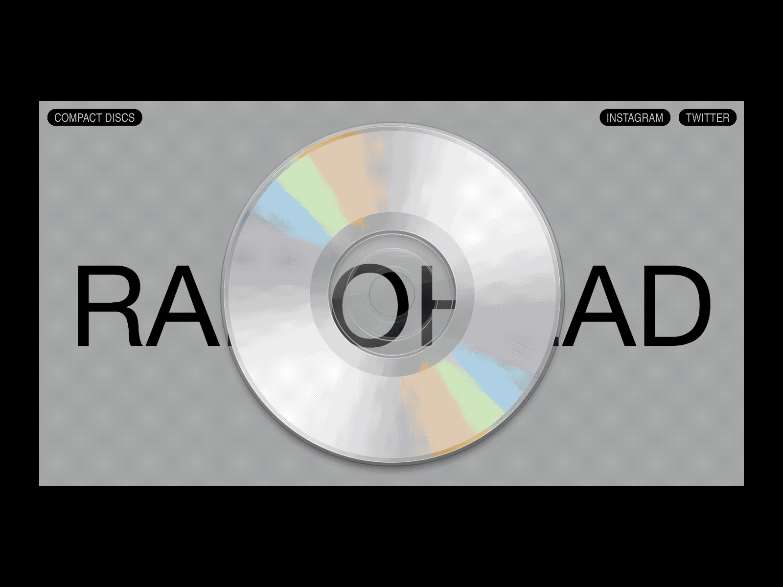 016 - Radiohead artist design ecommerce design music popmusic radiohead redesign ui user interface web web design webpage website website design
