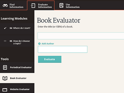 Input and Navigation