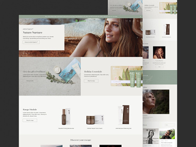 Endota Spa – Beauty E-commerce branding design ui ux