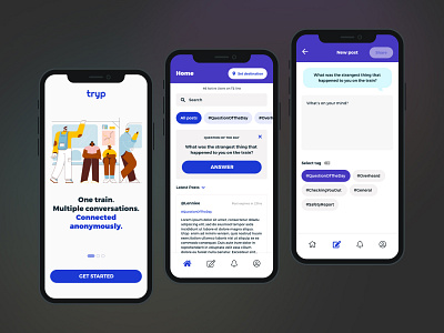 Tryp – Travel app (Concept) by April Bae on Dribbble
