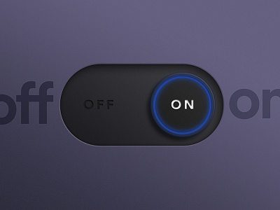 DailyUI #015: On/Off Switch dailyui design graphic design graphical user interface onoff switch toggle ui ui design user experience user interface ux